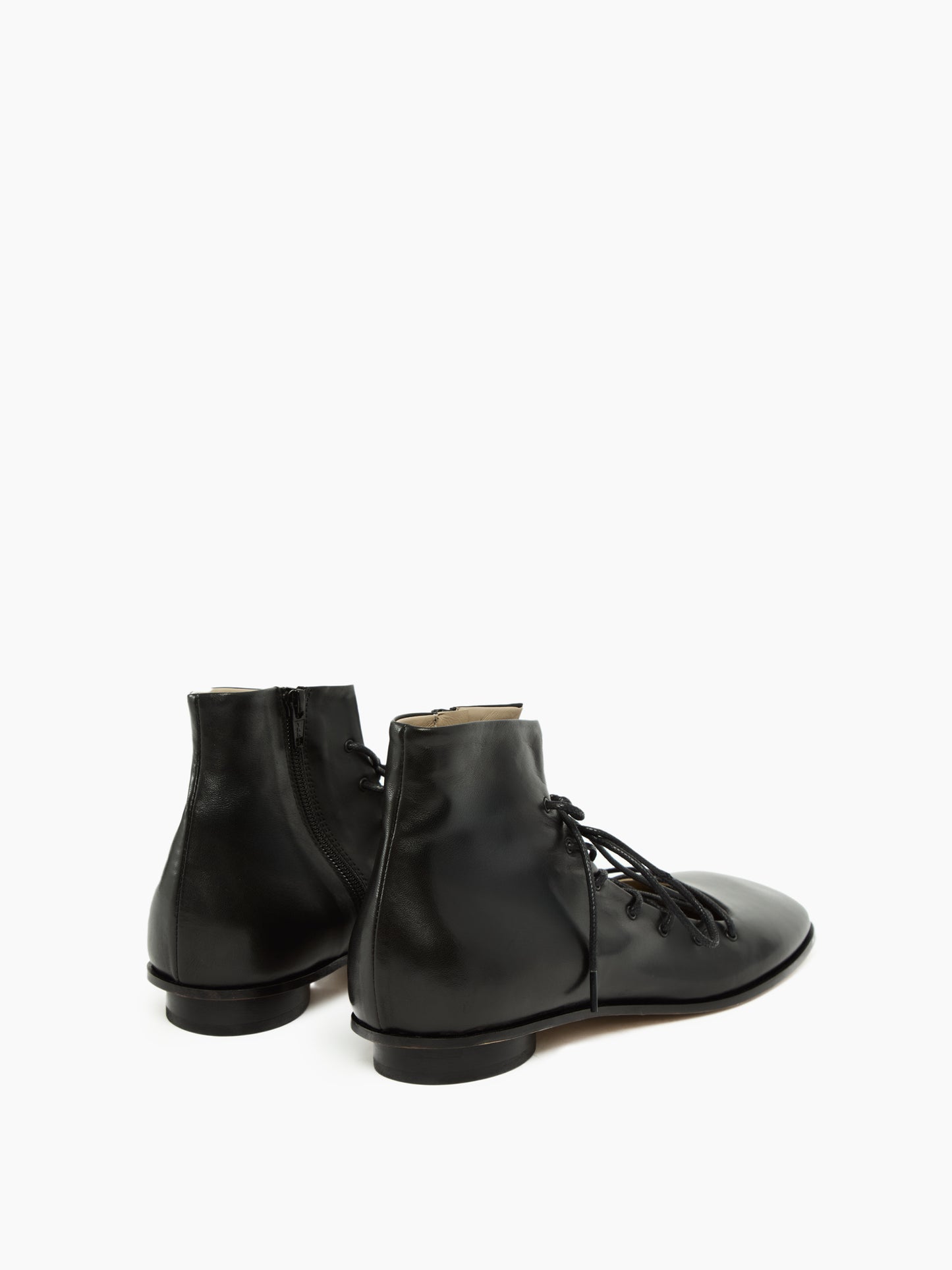 MLO Stivaletto stringato NERO