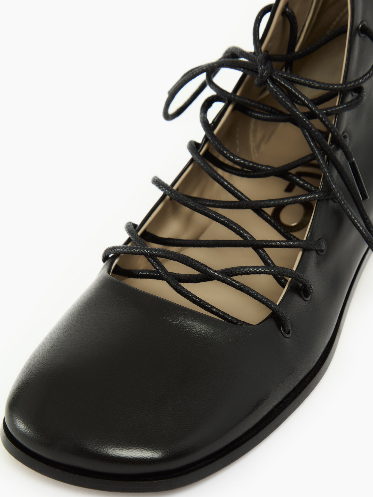 MLO Stivaletto stringato NERO