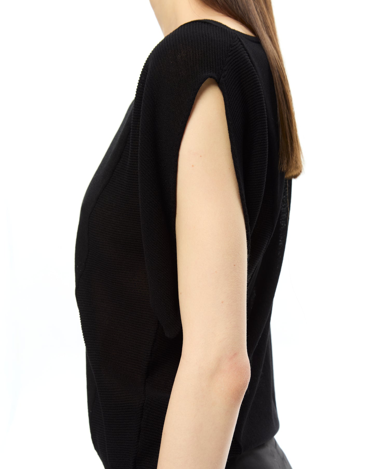 MLO Top senza maniche NERO