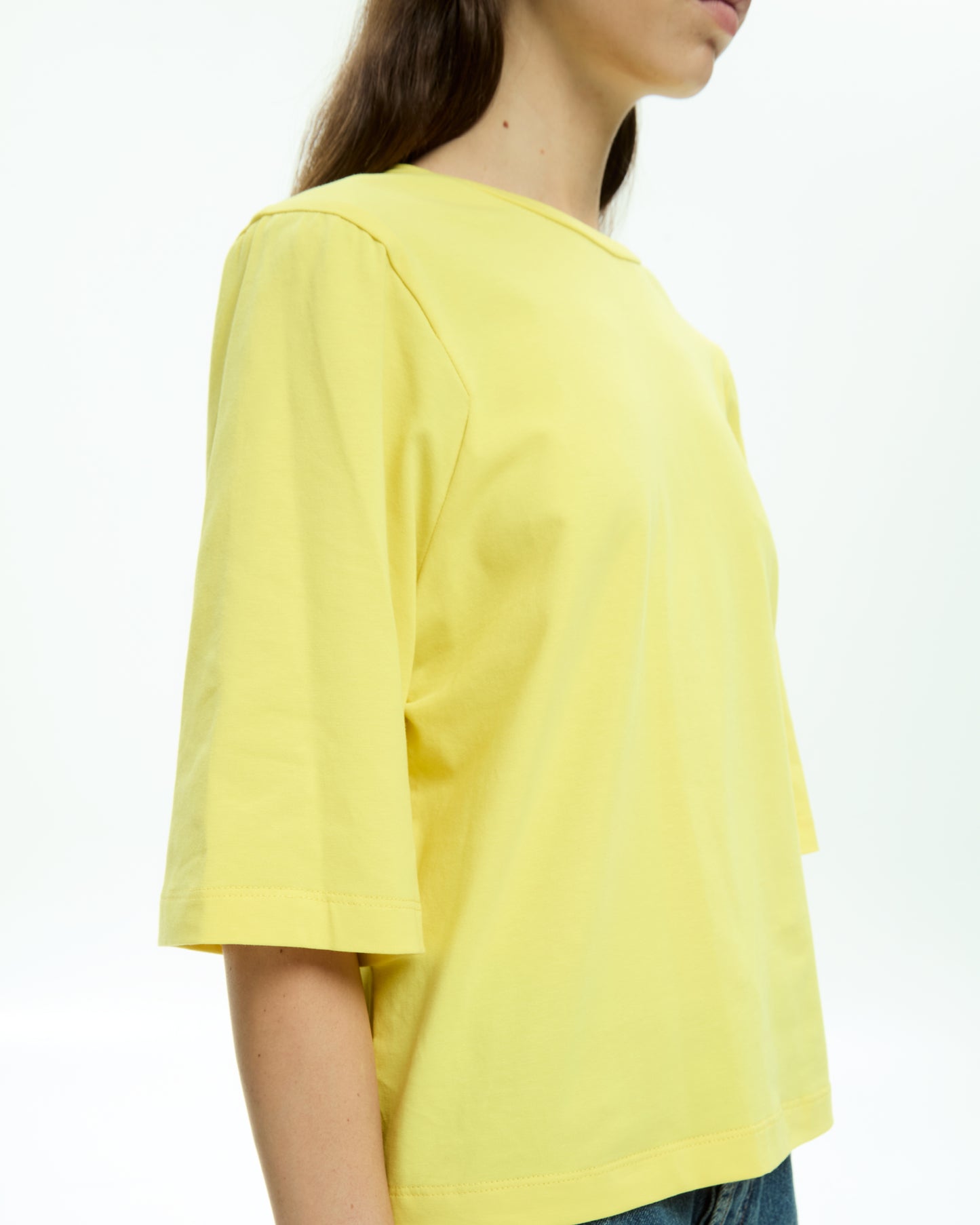 MLO Maglia girocollo GIALLO