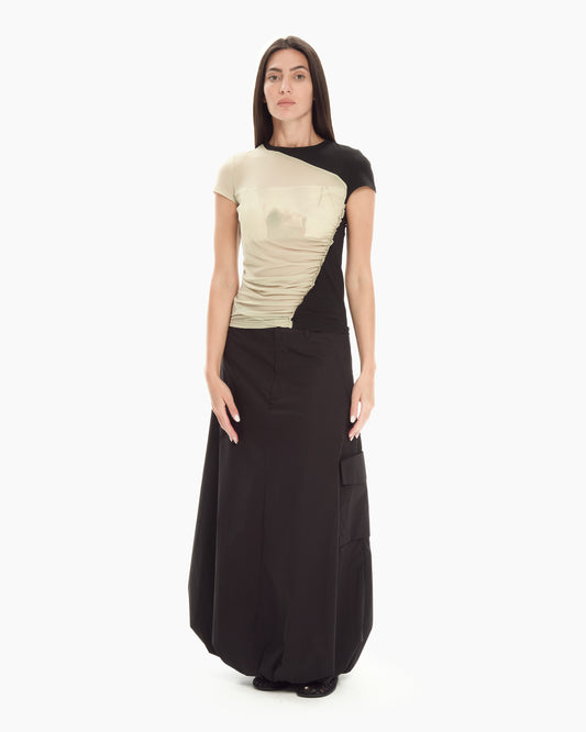 MLO Top in jersey NERO