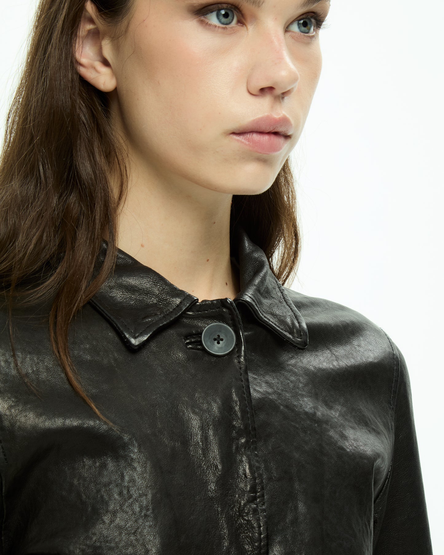 MLO Giacca in pelle NERO