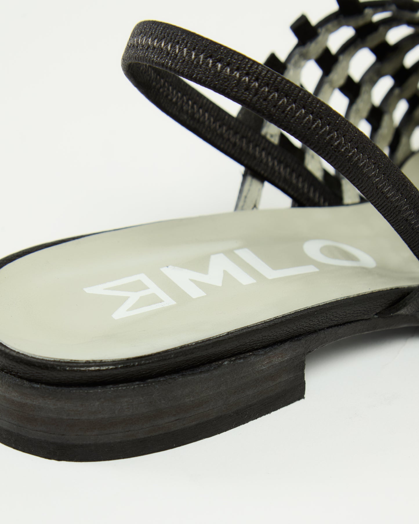 MLO Sandali intrecciati NERO