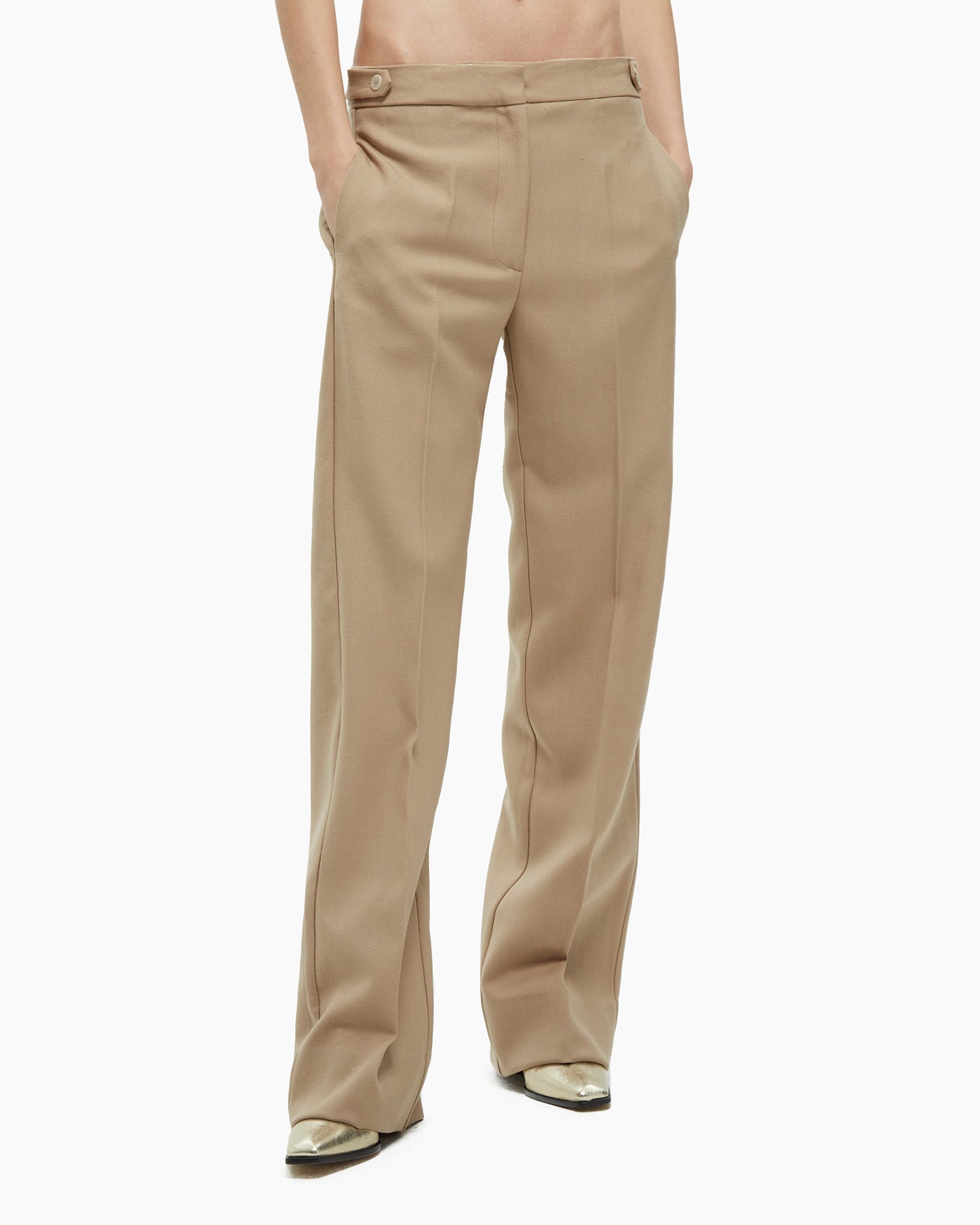 _MALLONI Pantalone sartoriale  BEIGE