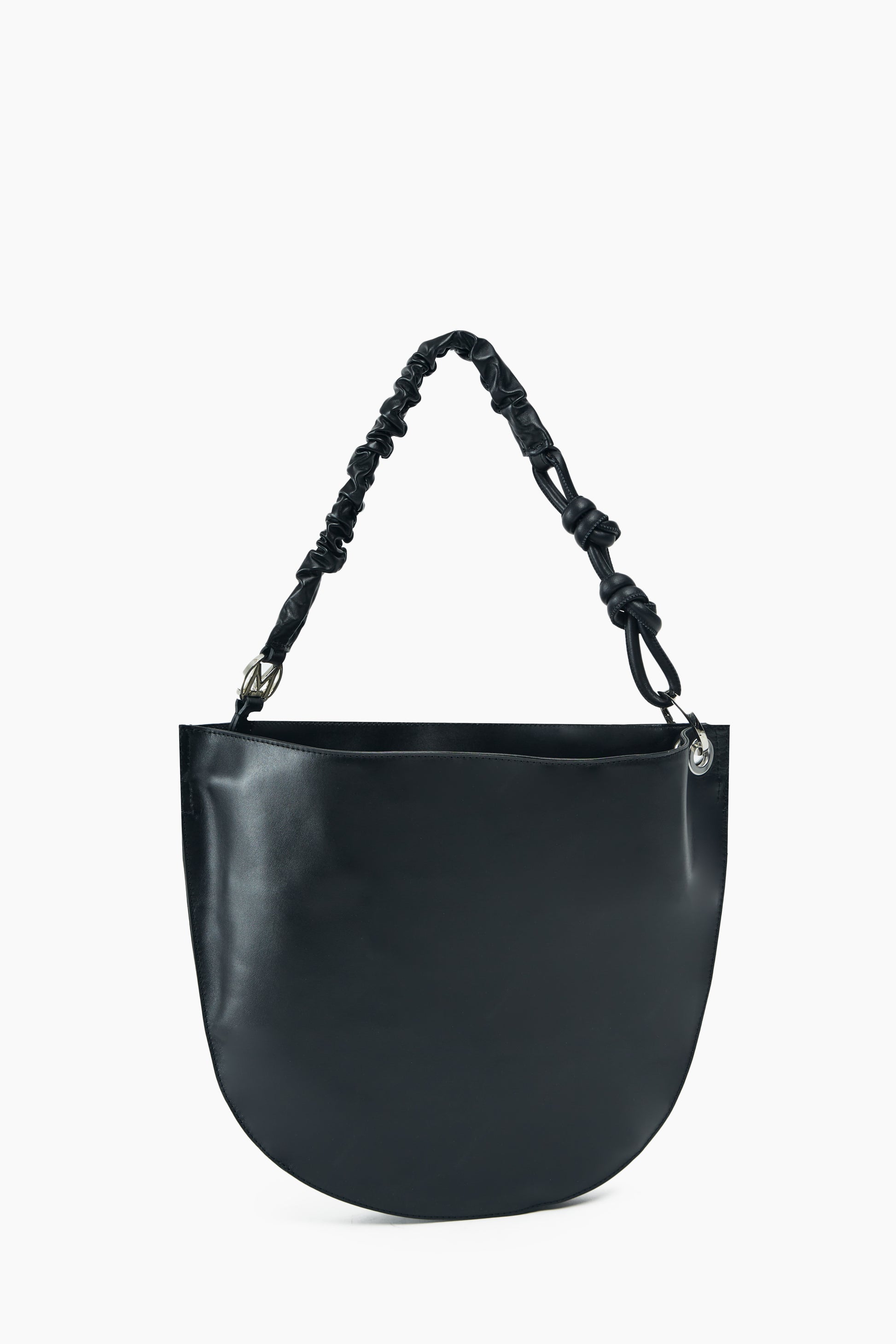 _MALLONI Tote bag con logo NERO