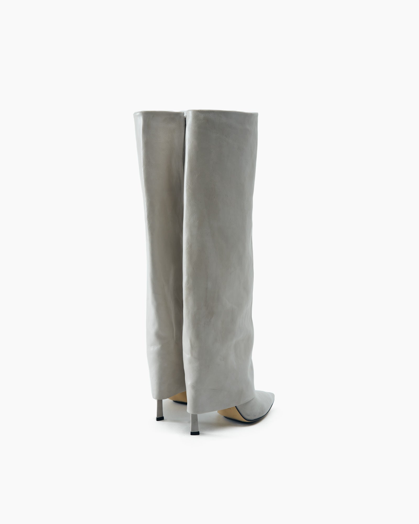 _MALLONI Slouchy boots BEIGE