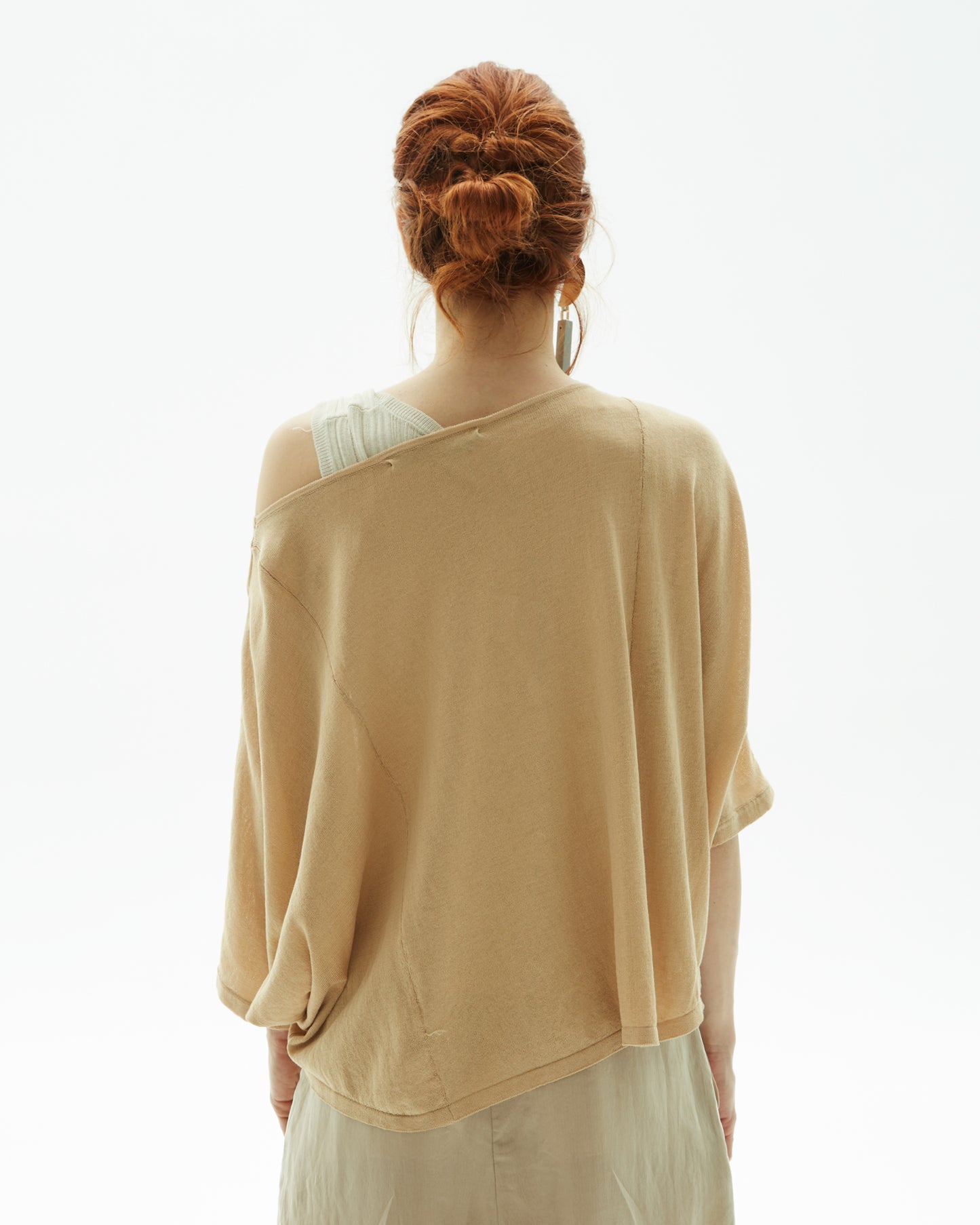 _MALLONI Maglia crepe BEIGE