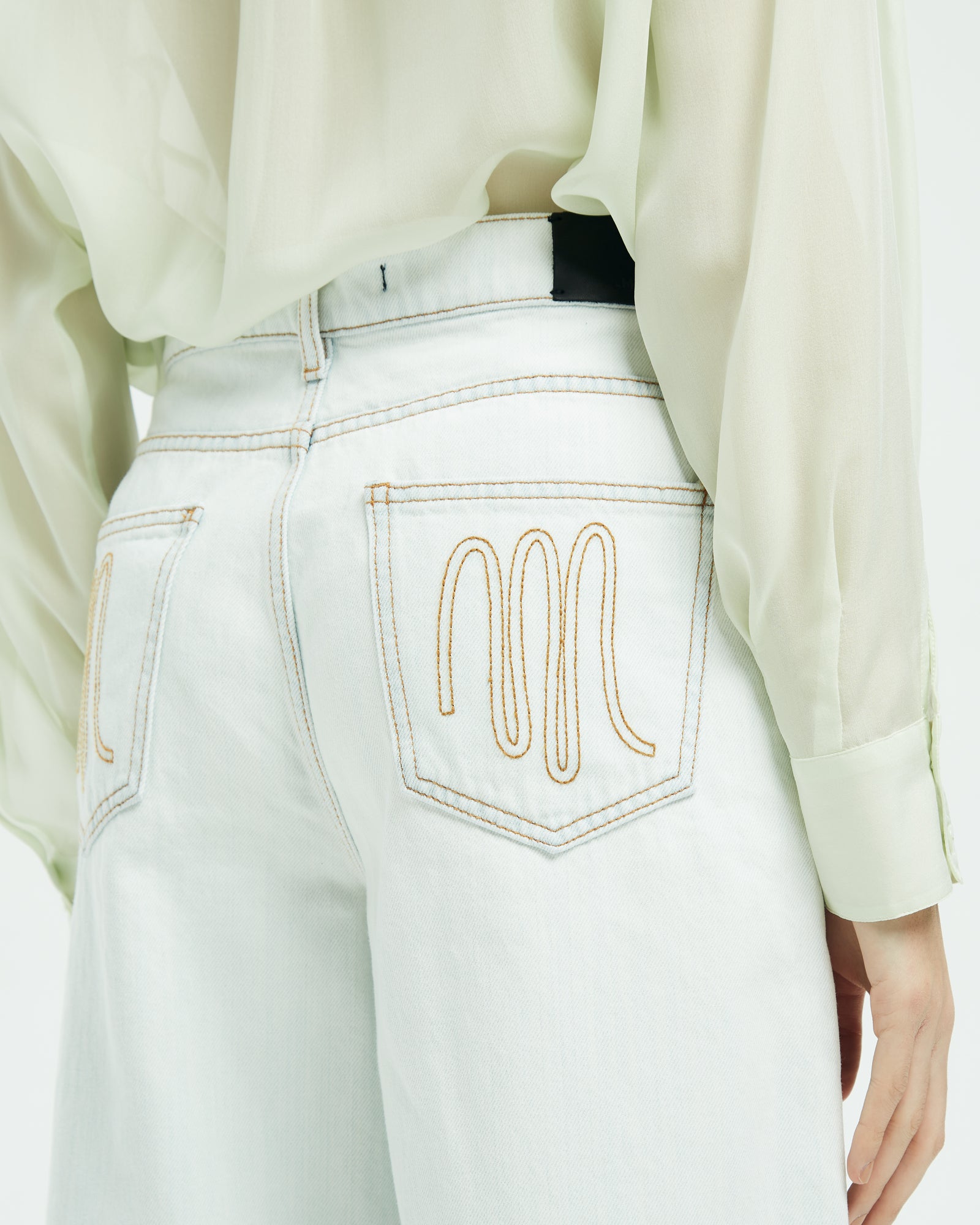 _MALLONI Jeans con pinces AZZURRO