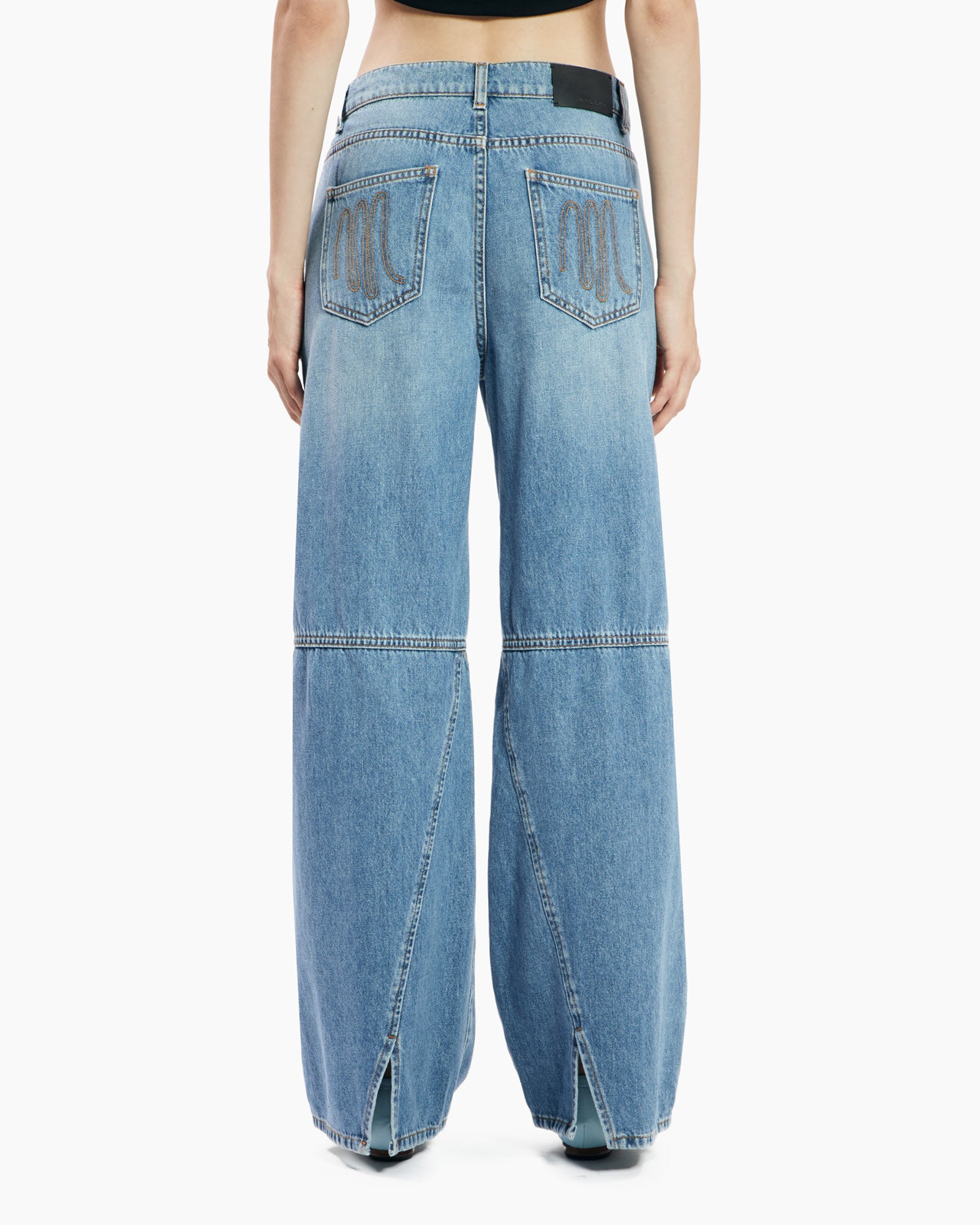 _MALLONI Jeans con pinces CELESTE