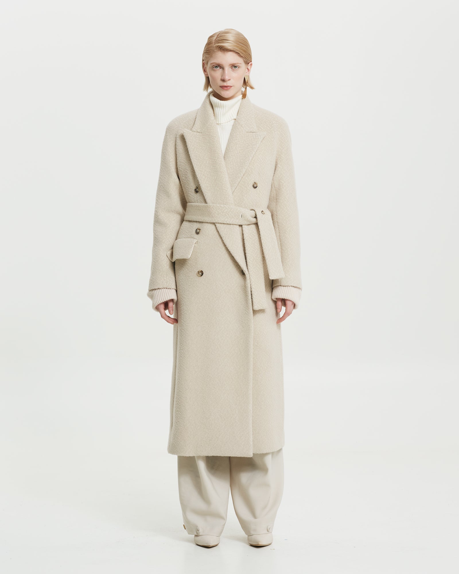 _MALLONI Cappotto BEIGE