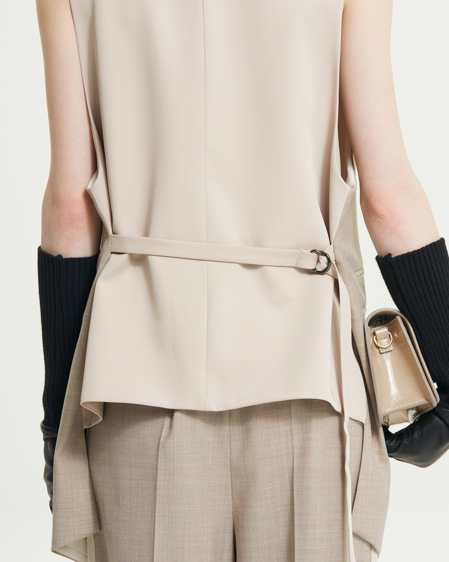 _MALLONI Gilet BEIGE