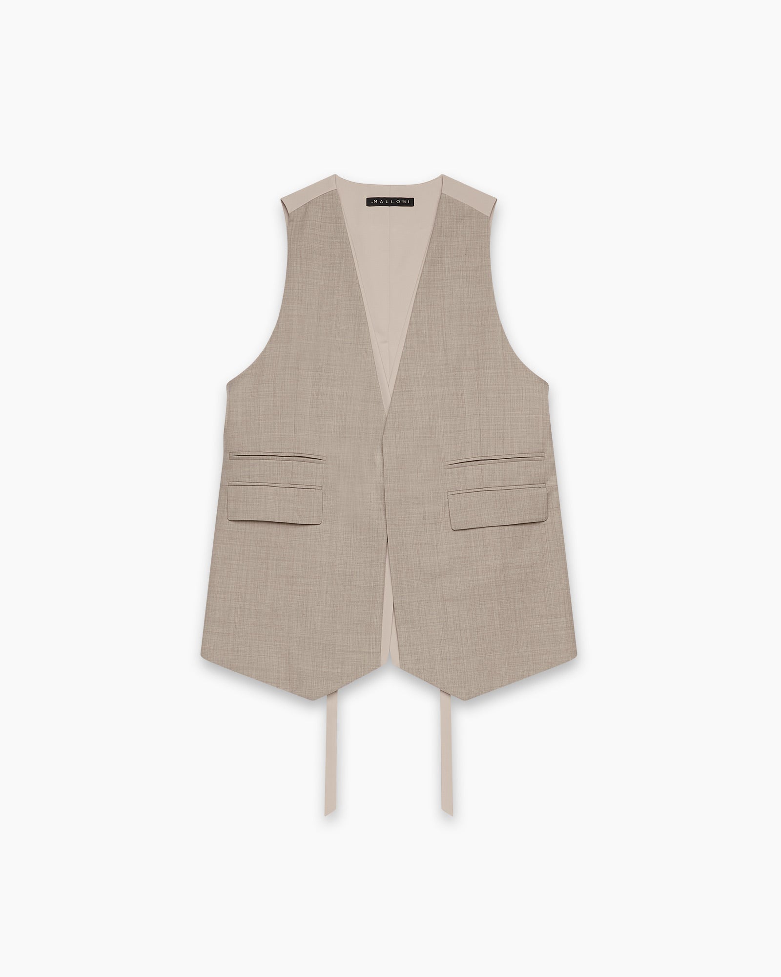 _MALLONI Gilet BEIGE