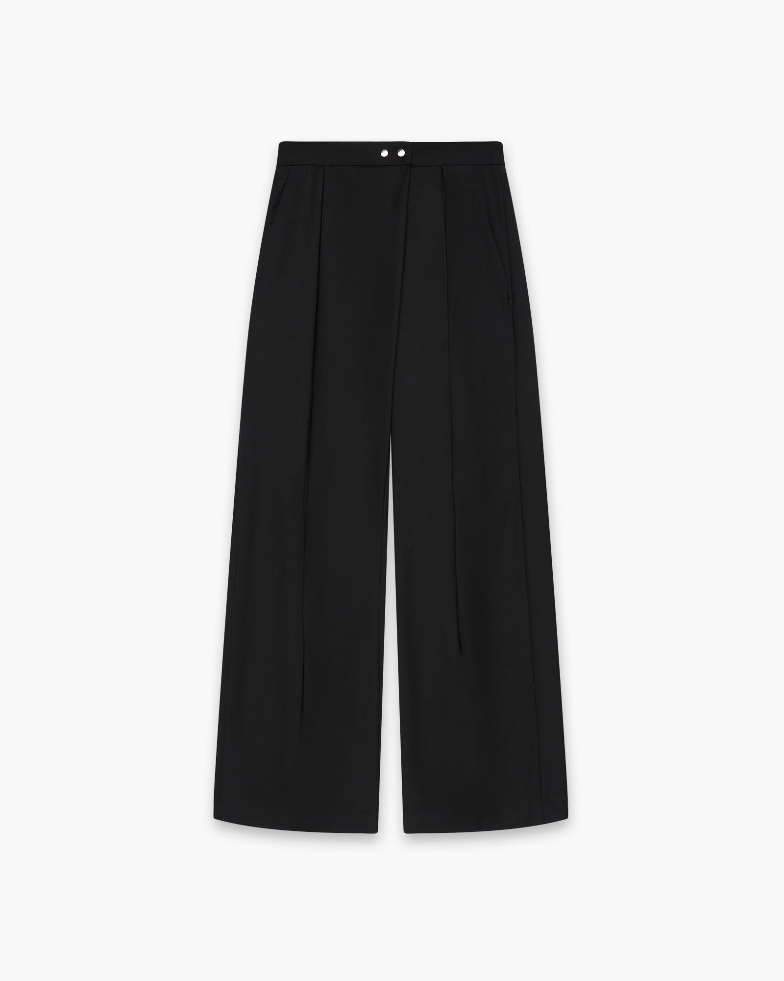 _MALLONI Pantalone Wide-Leg NERO