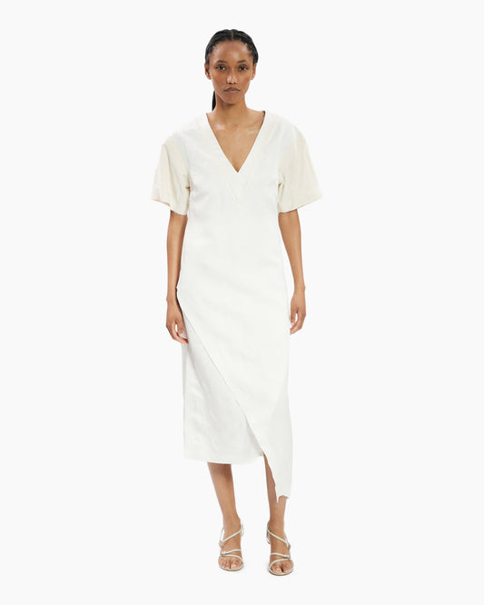 _MALLONI Tunica lunga BEIGE