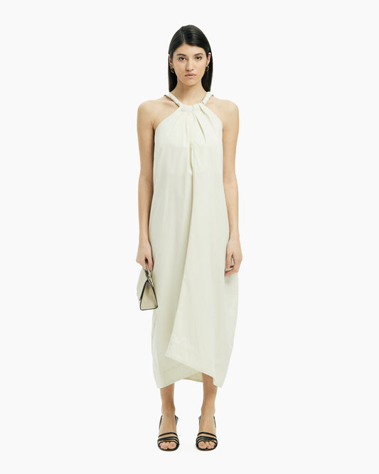 _MALLONI Abito in cotone BEIGE