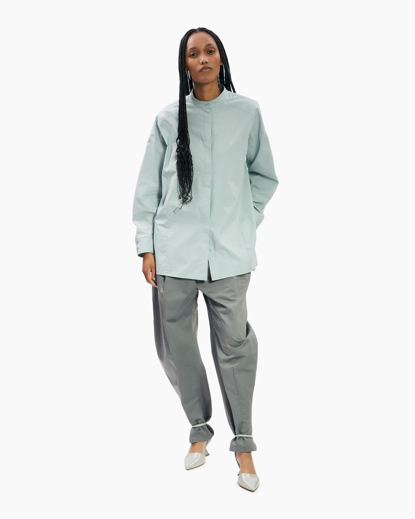 _MALLONI Camicia in cotone AZZURRO