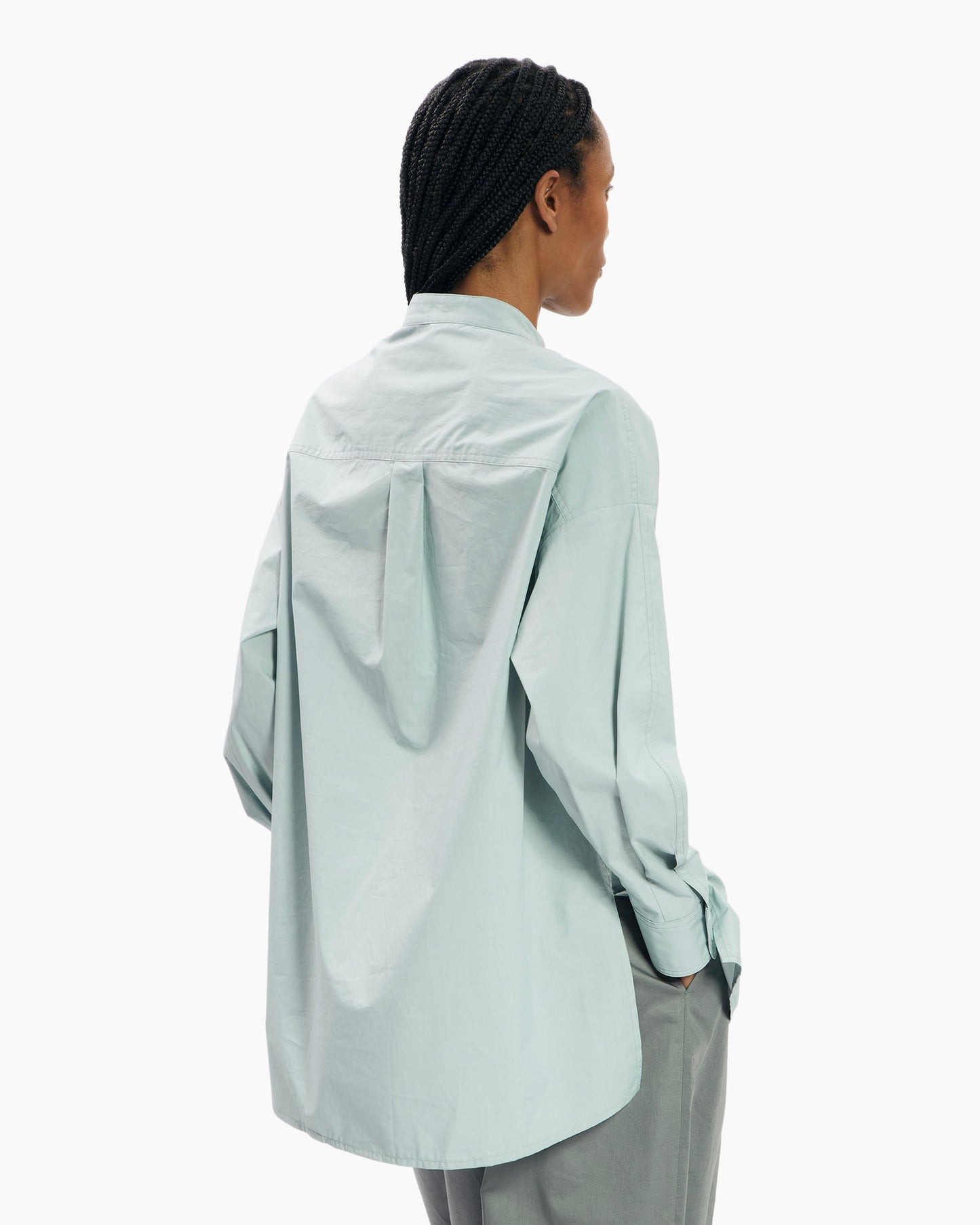 _MALLONI Camicia in cotone AZZURRO