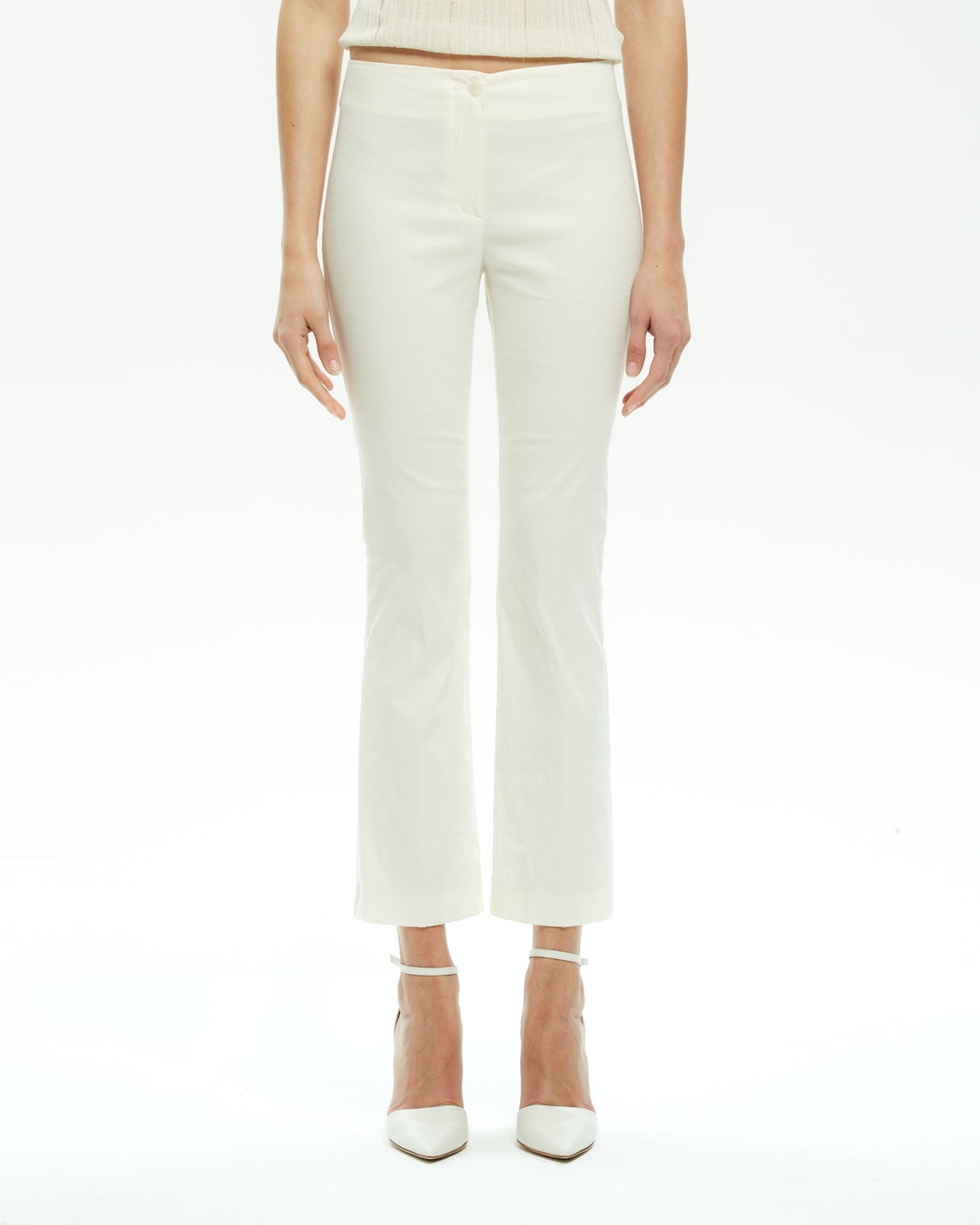 _MALLONI Pantalone in lino-stretch BEIGE