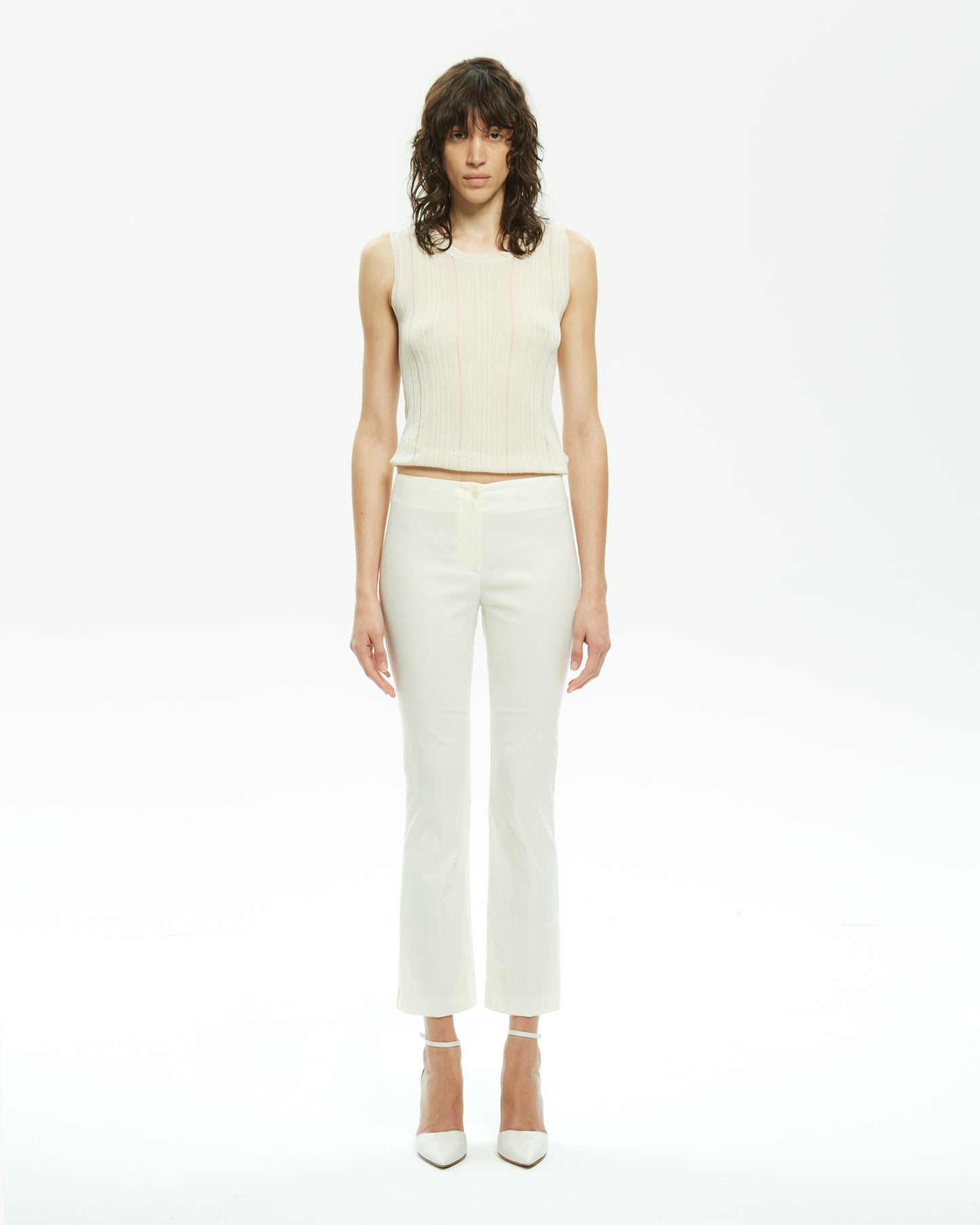 _MALLONI Pantalone in lino-stretch BEIGE