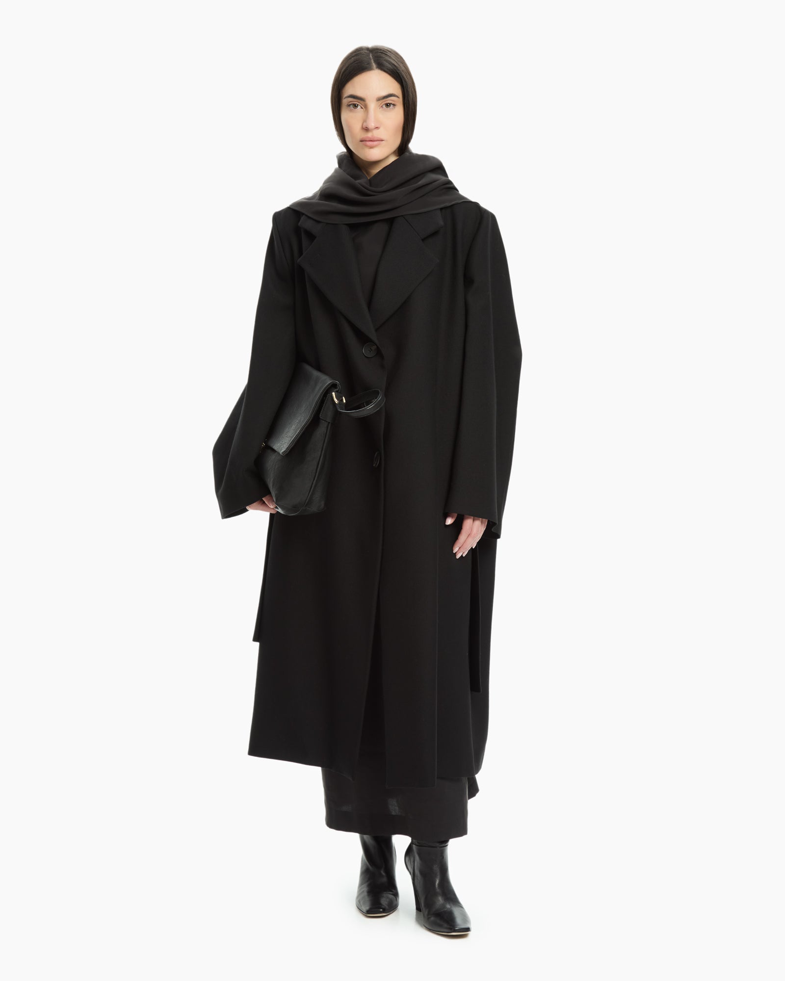 _MALLONI Cappotto NERO