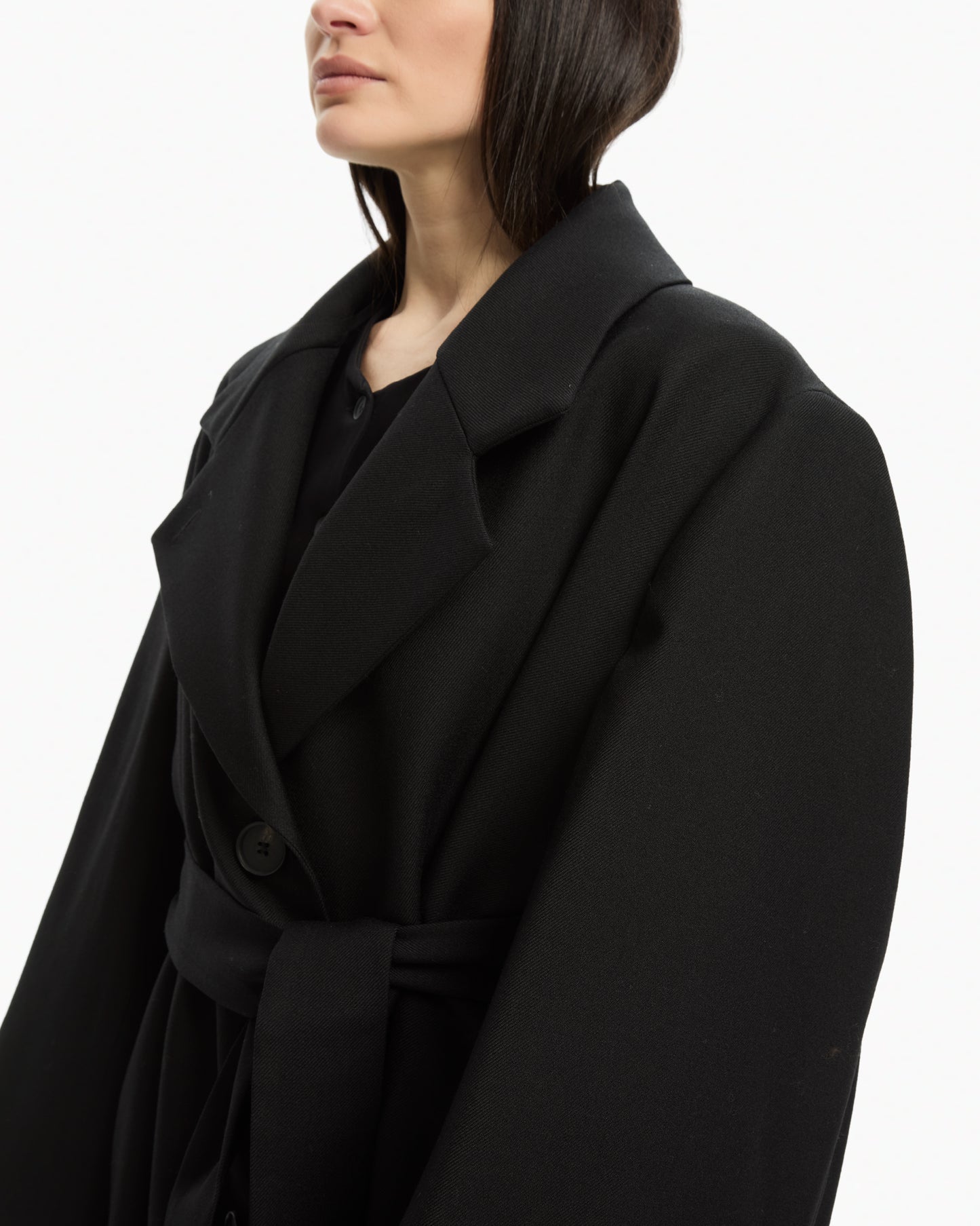 _MALLONI Cappotto NERO