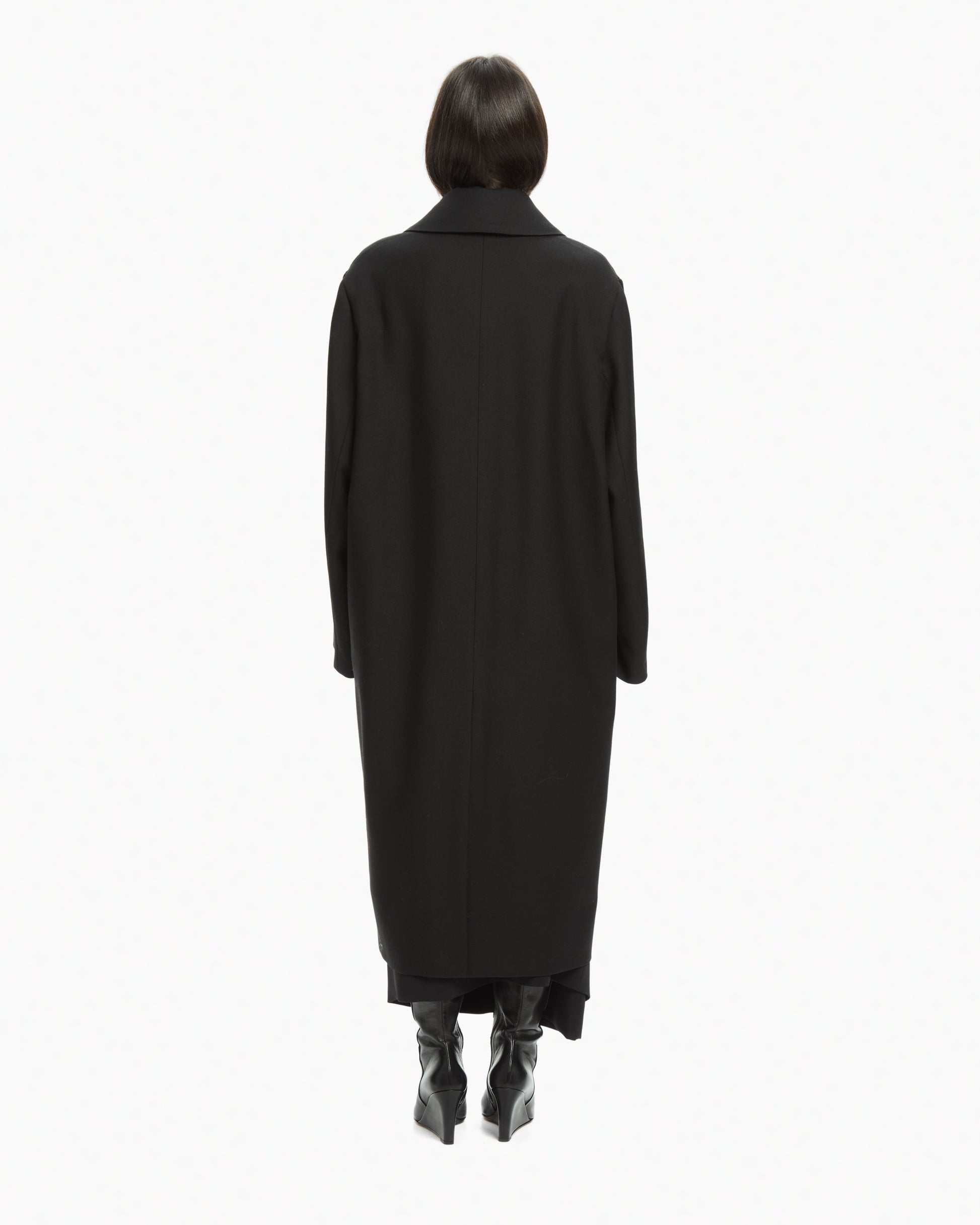 _MALLONI Cappotto NERO
