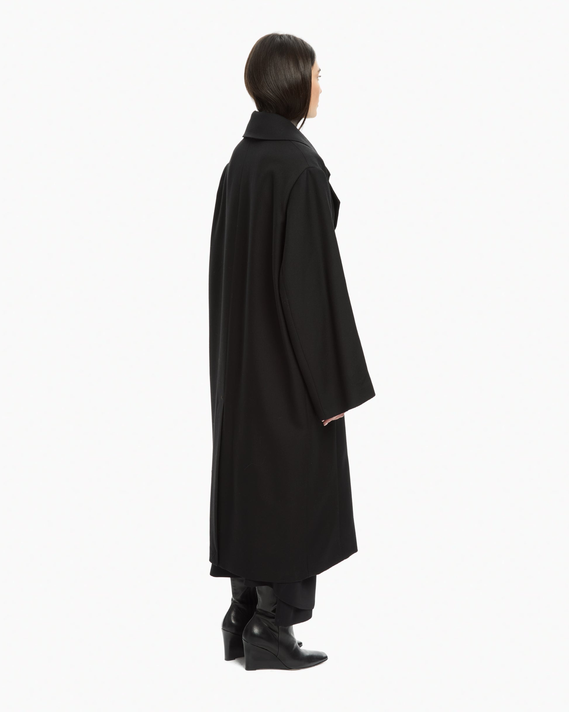 _MALLONI Cappotto NERO
