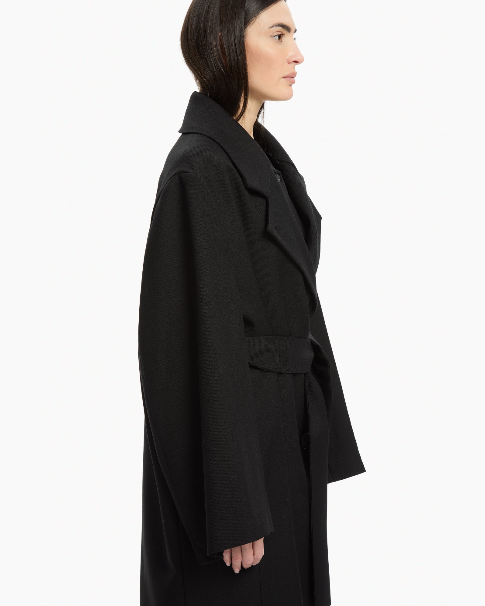 _MALLONI Cappotto NERO