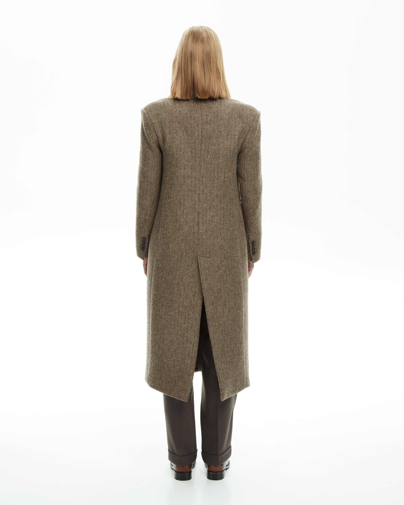 _MALLONI Cappotto strutturato MARRONE