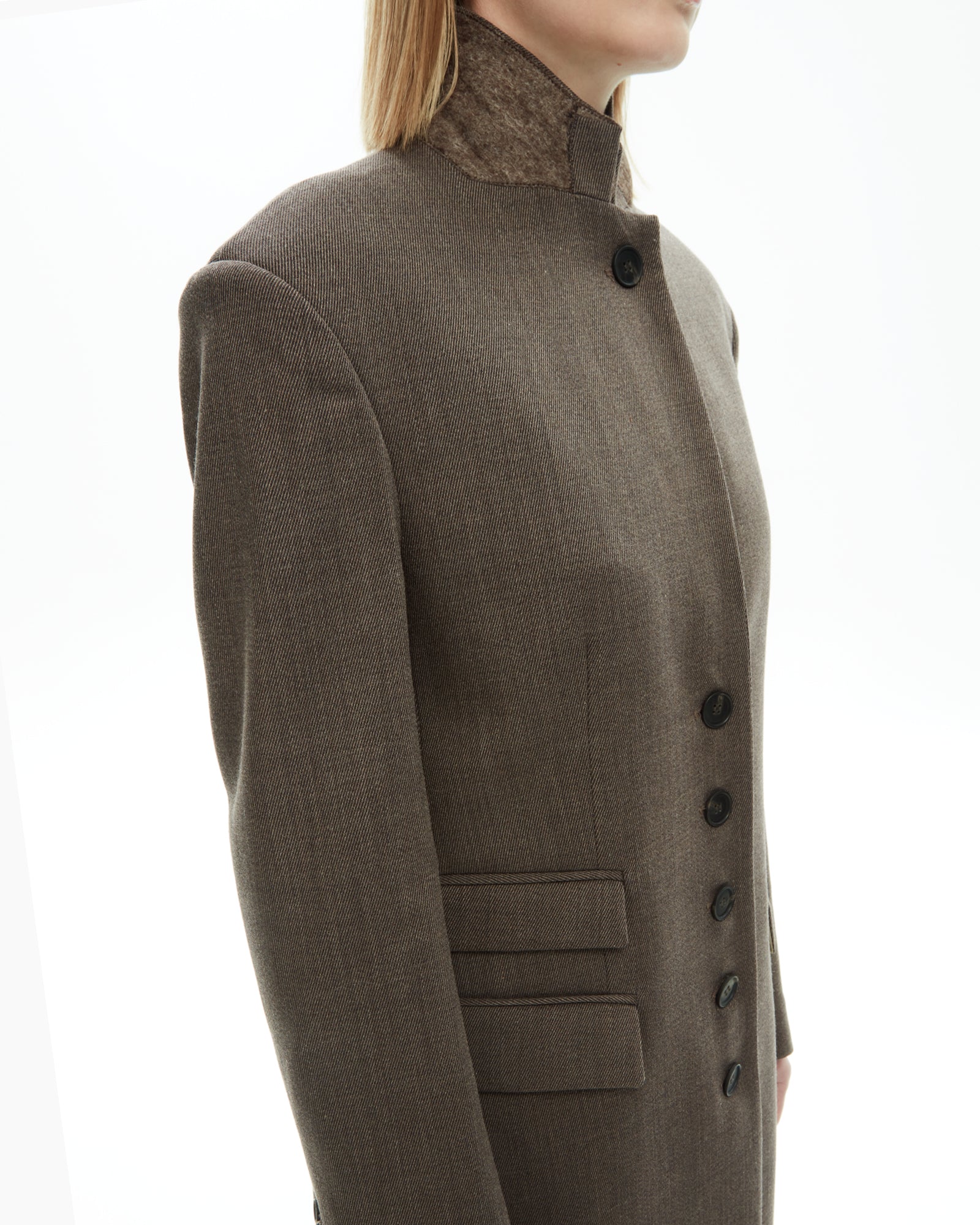 _MALLONI Cappotto sartoriale MARRONE