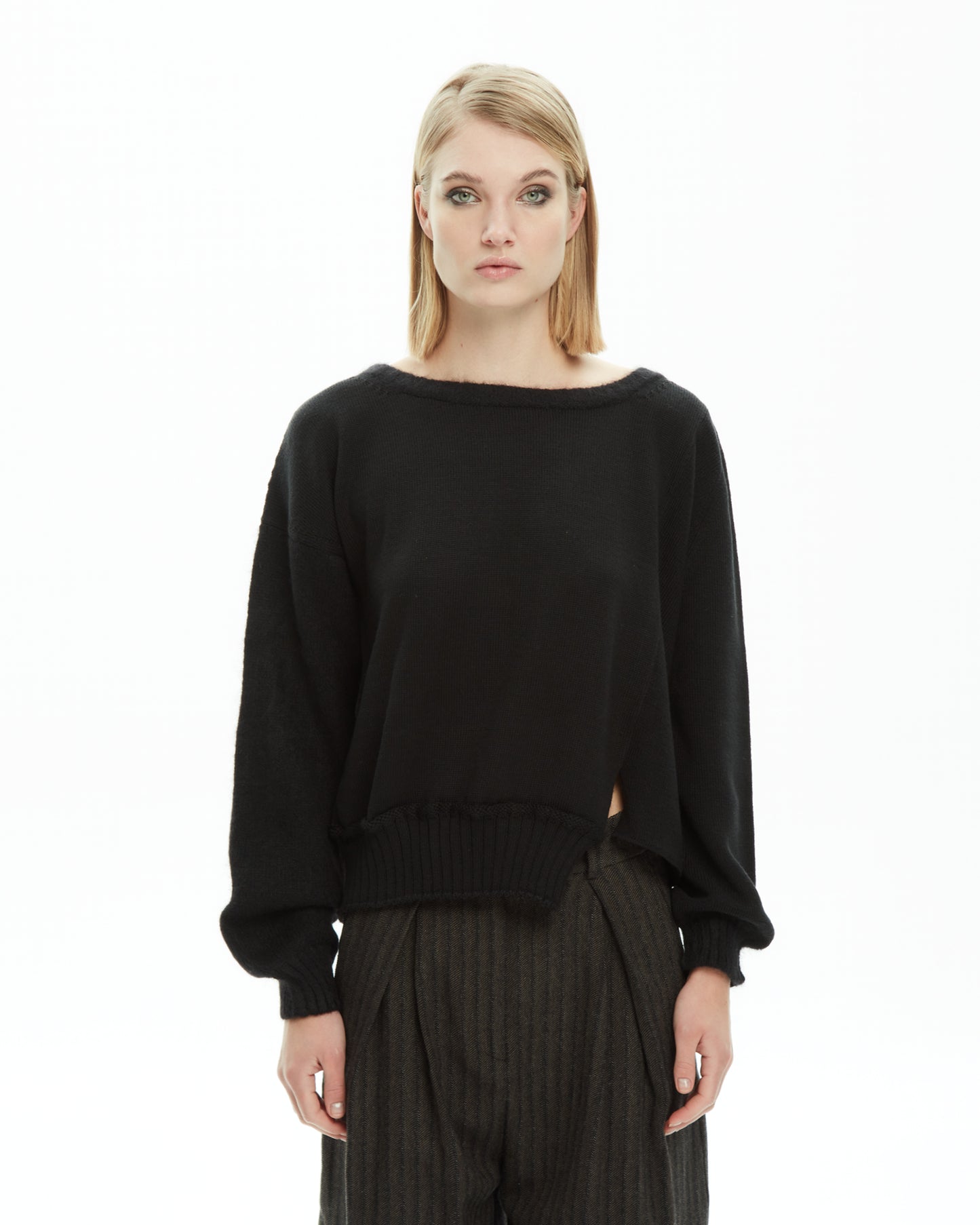 _MALLONI Maglia NERO
