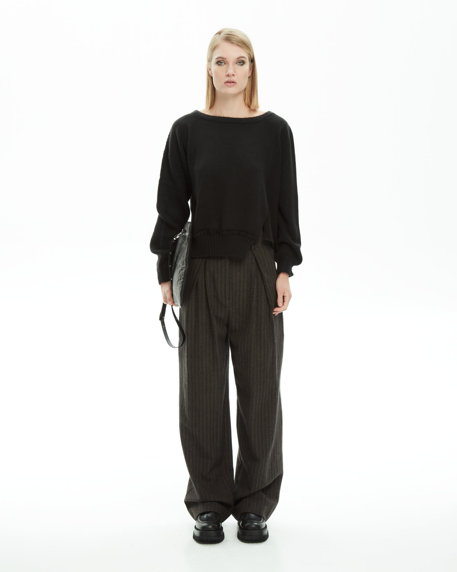 _MALLONI Maglia NERO