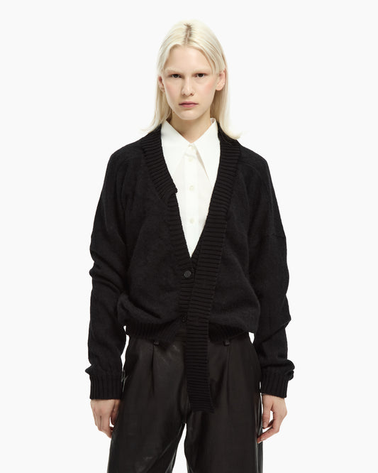 _MALLONI Cardigan NERO