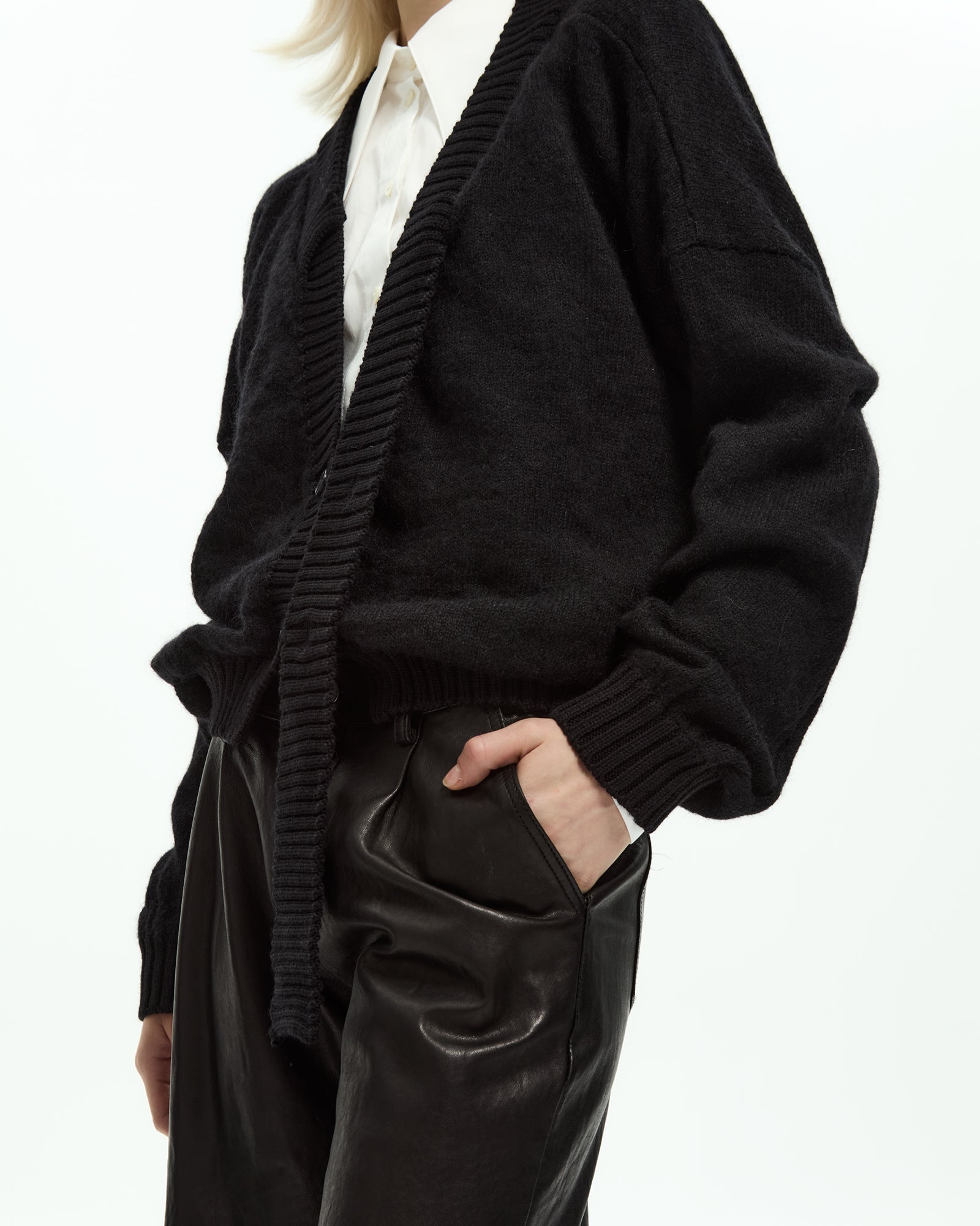 _MALLONI Cardigan NERO