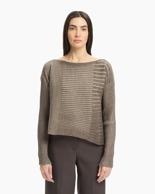 _MALLONI Maglia MARRONE