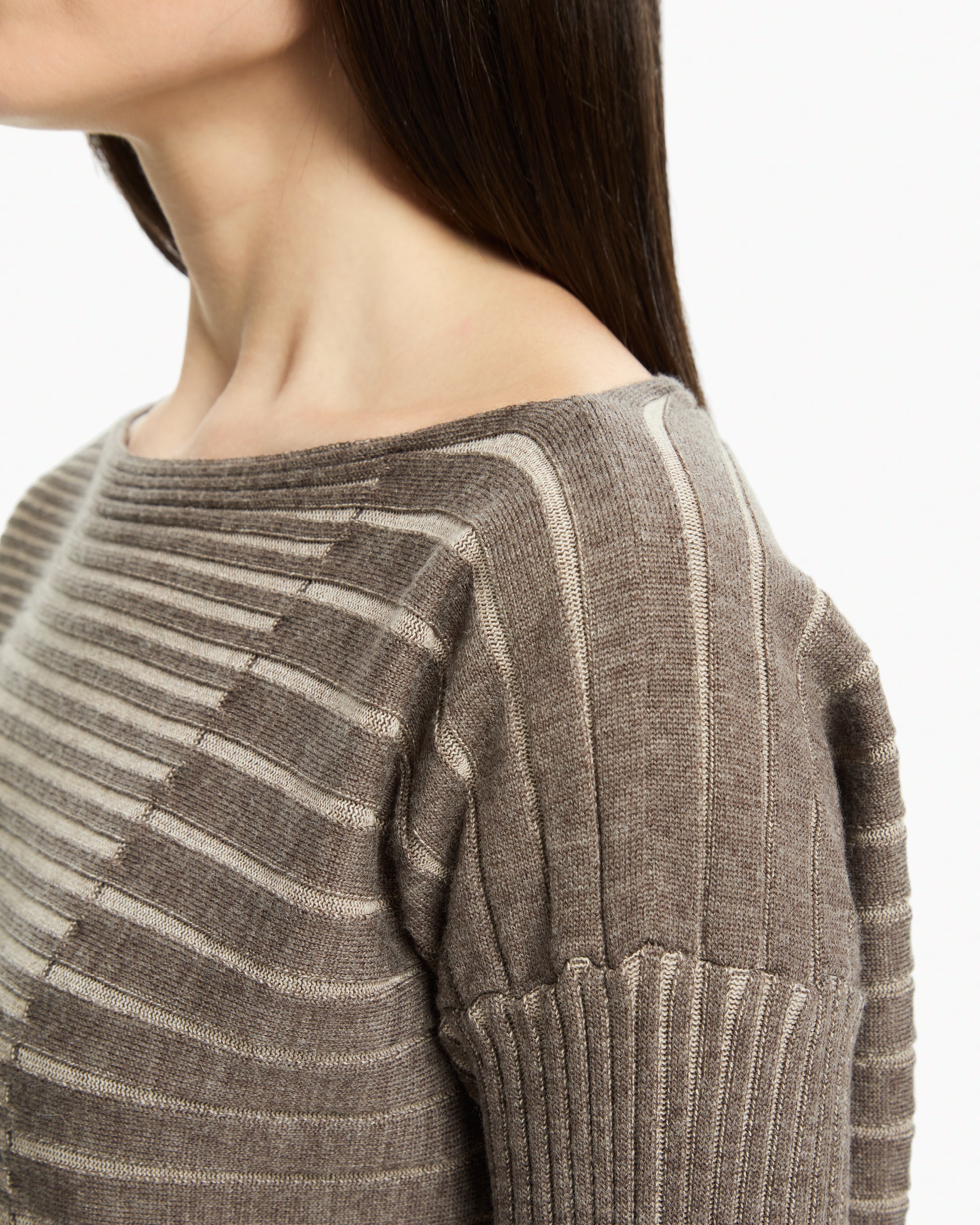 _MALLONI Maglia MARRONE