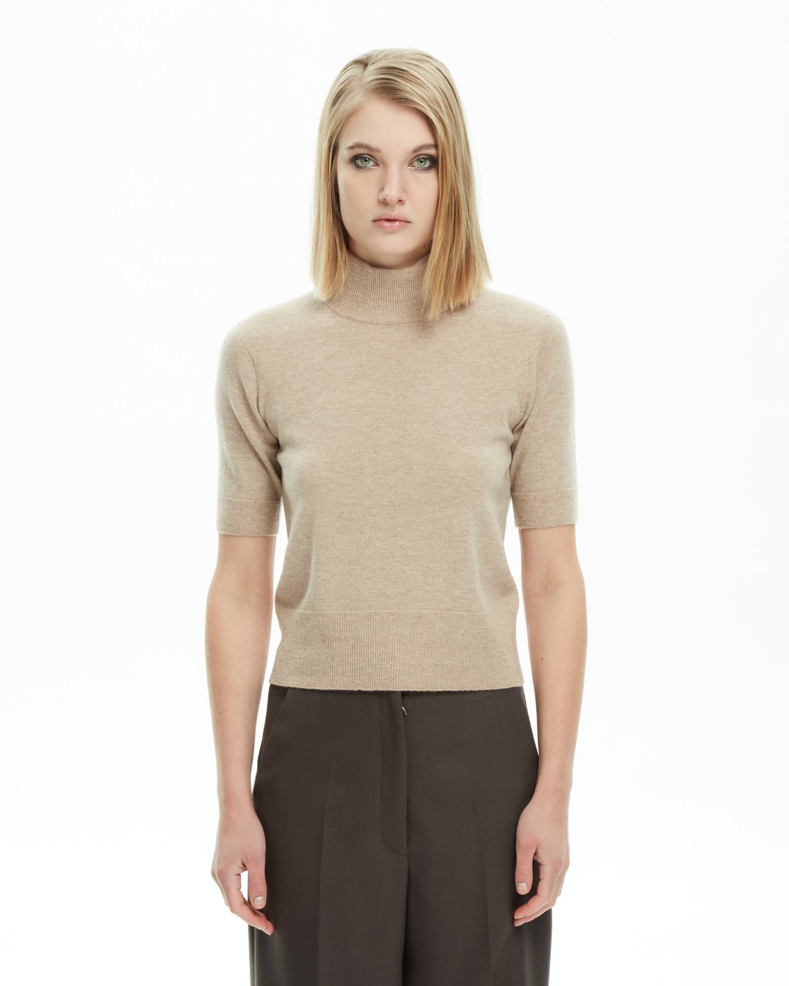 _MALLONI Maglia MARRONE