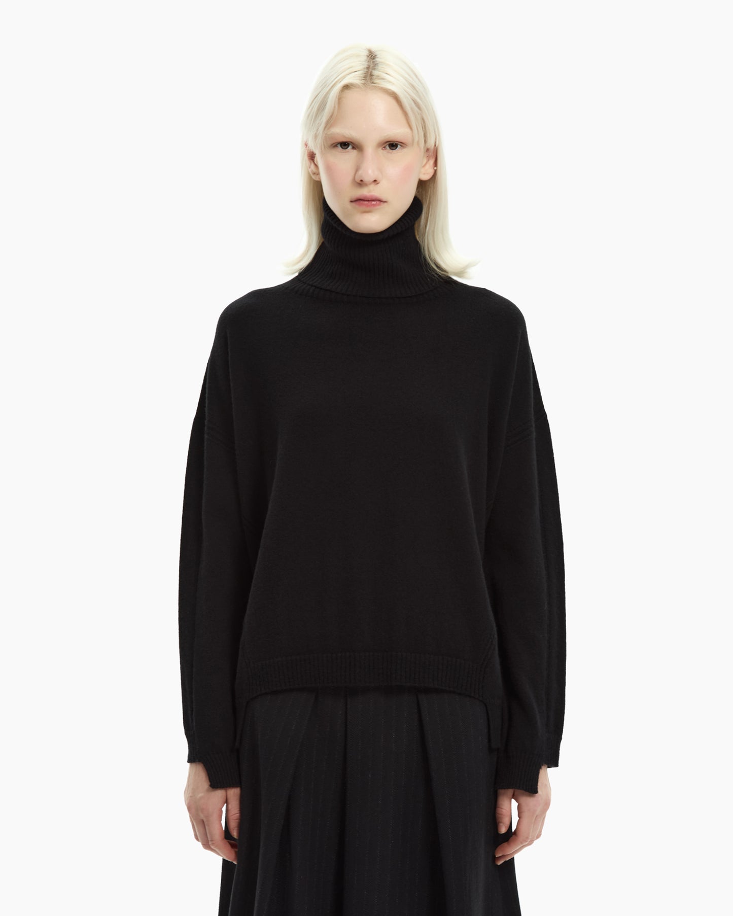 _MALLONI Maglia dolcevita NERO