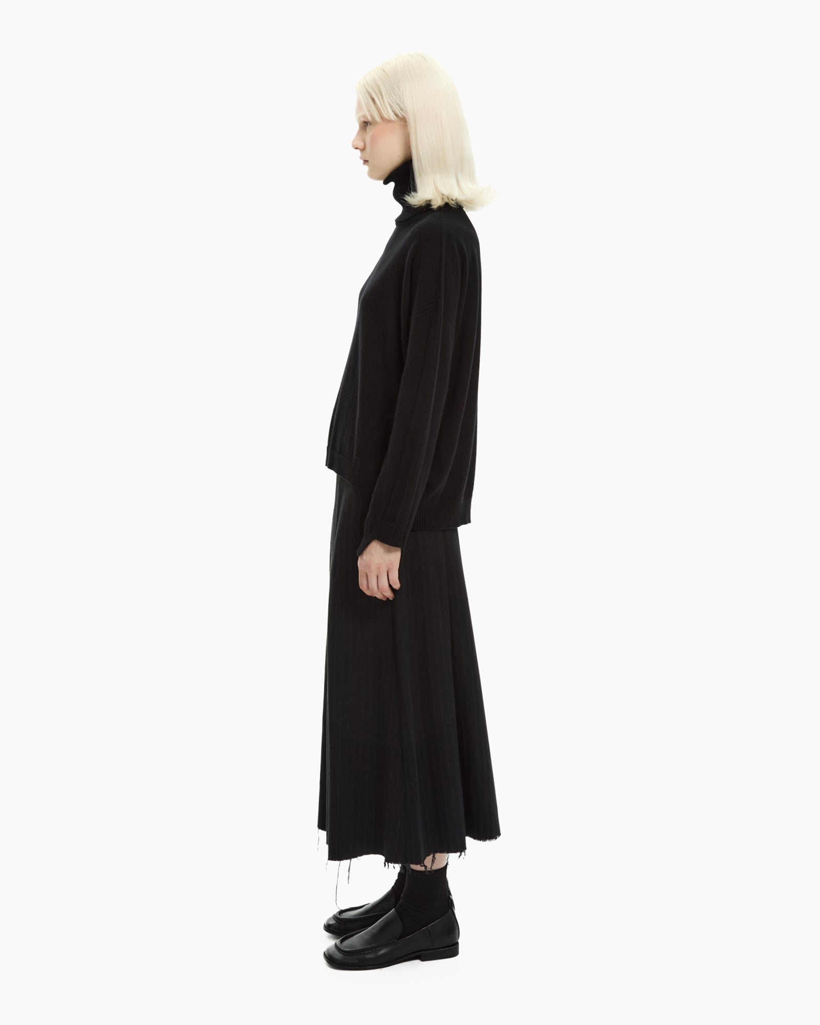 _MALLONI Maglia dolcevita NERO