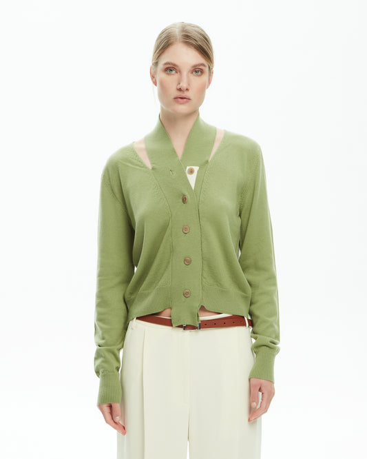_MALLONI Cardigan VERDE