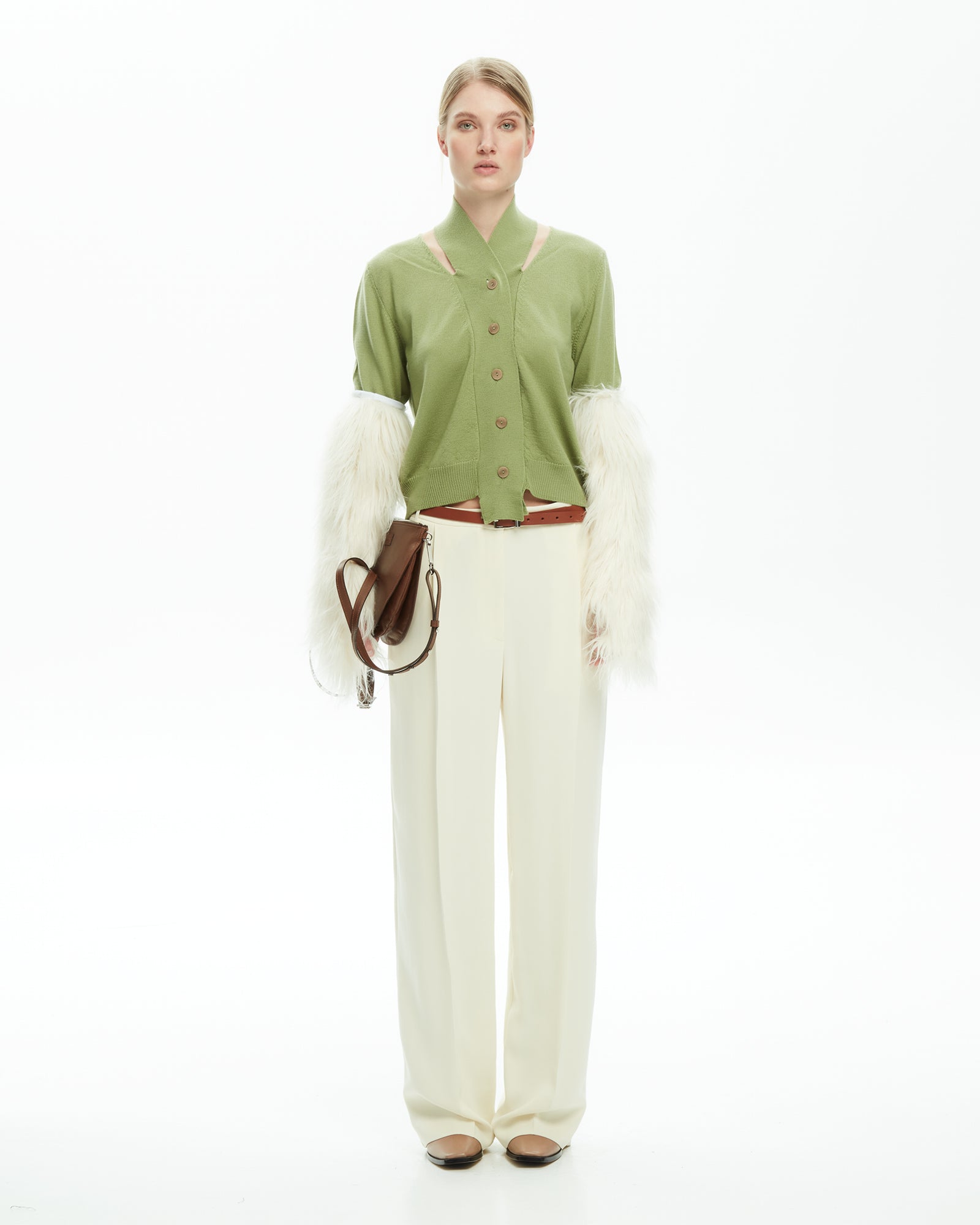 _MALLONI Cardigan VERDE