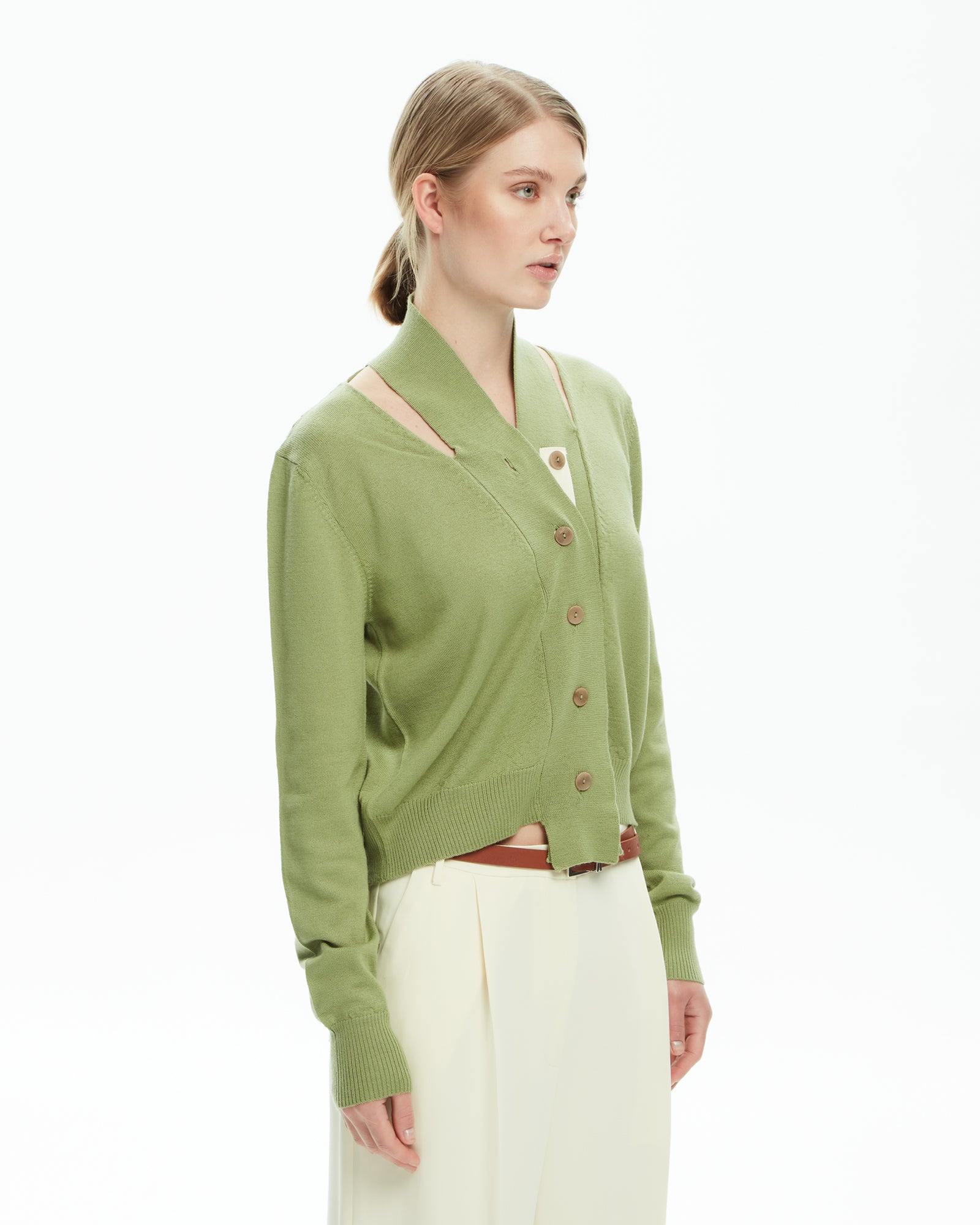 _MALLONI Cardigan VERDE