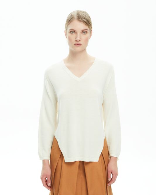_MALLONI Maglia BIANCO