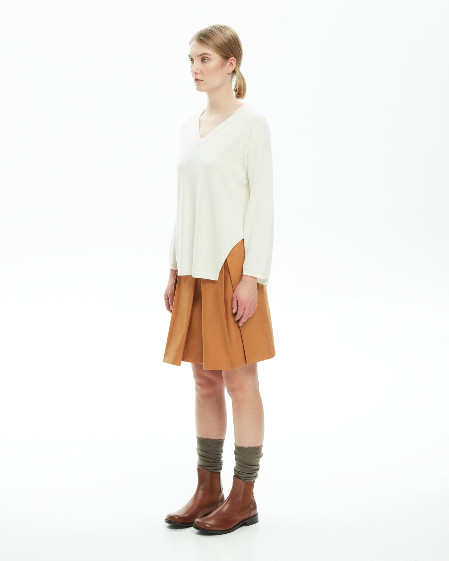 _MALLONI Maglia BIANCO