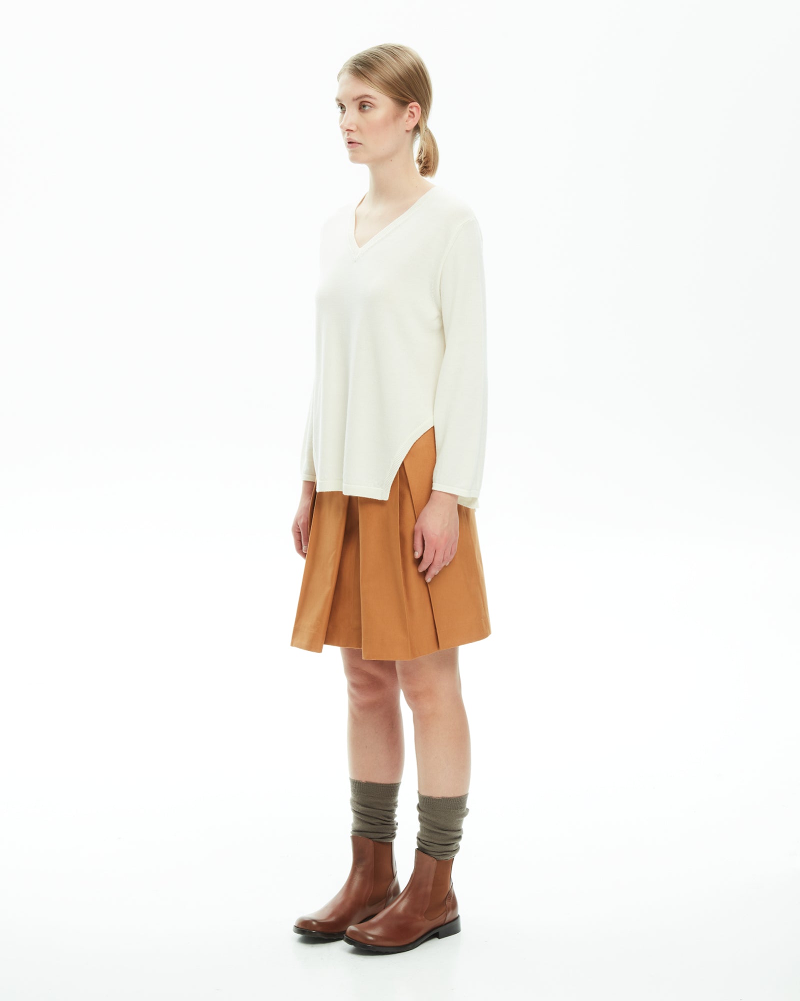 _MALLONI Maglia BIANCO