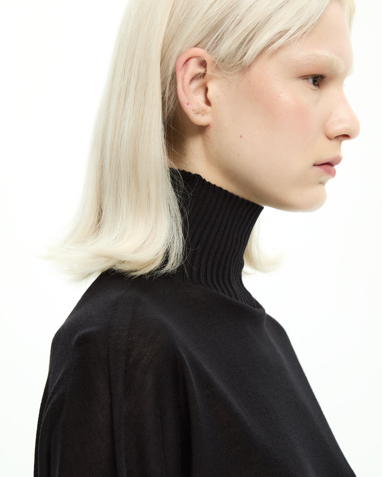 _MALLONI Maglia in lana NERO