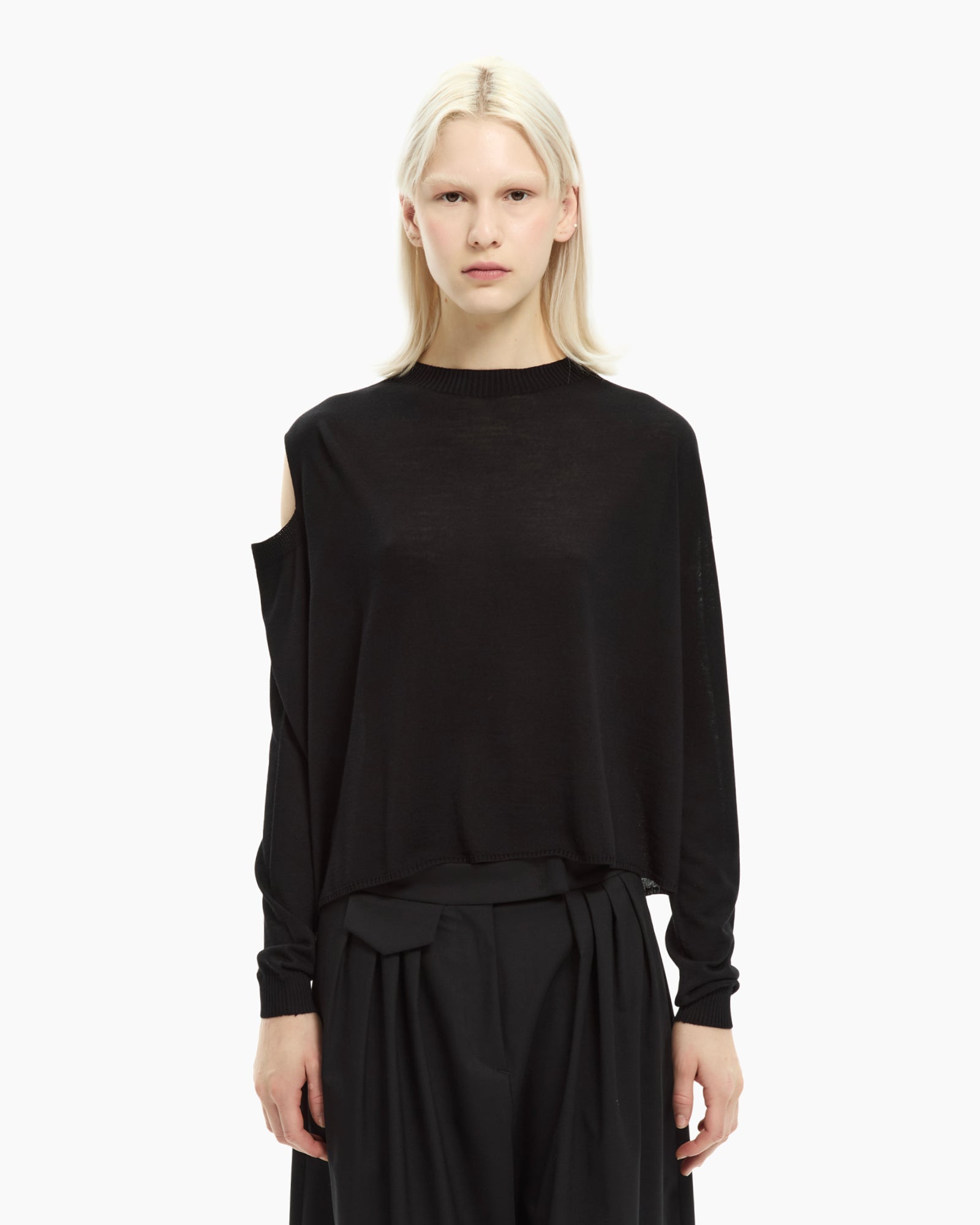 _MALLONI Maglia con cut-out NERO