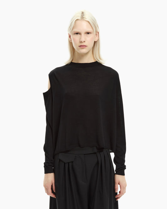 _MALLONI Maglia con cut-out NERO