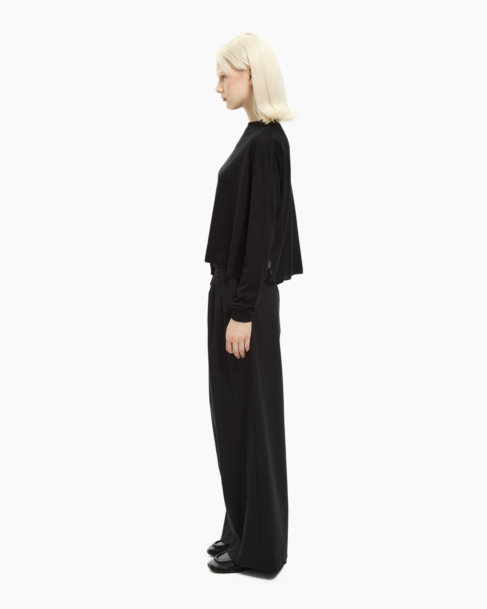 _MALLONI Maglia con cut-out NERO