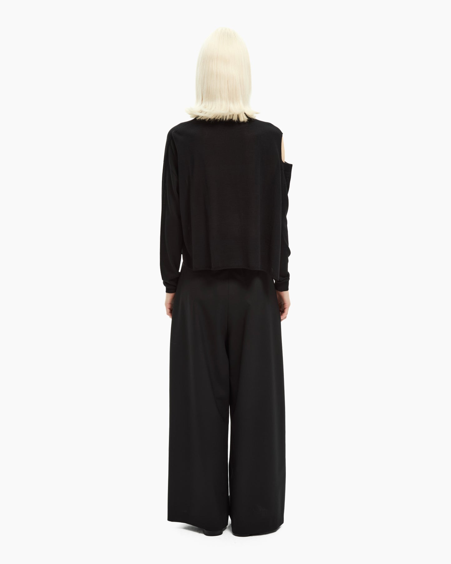 _MALLONI Maglia con cut-out NERO